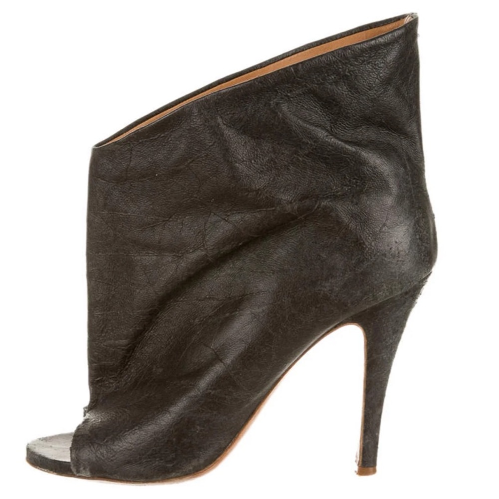 Maison Martin Margiela Wide Ankle Open Toe Booties Sz. 40
